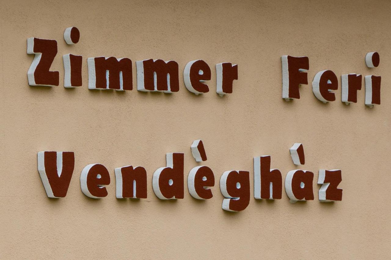 Zimmer Feri Vendeghaz Hotel Abaujszanto Ngoại thất bức ảnh